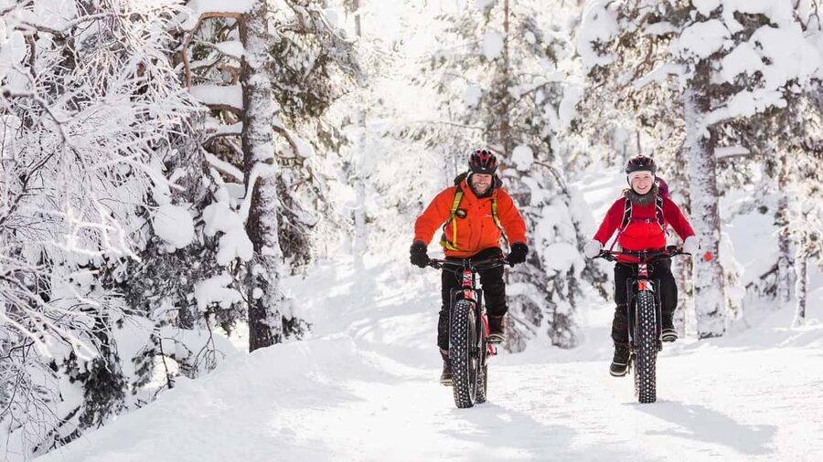 Pyhätunturi: Electric Fatbike Tour in Finnish Lapland - Riding 105 minutes through Pyhä-Luosto National Park