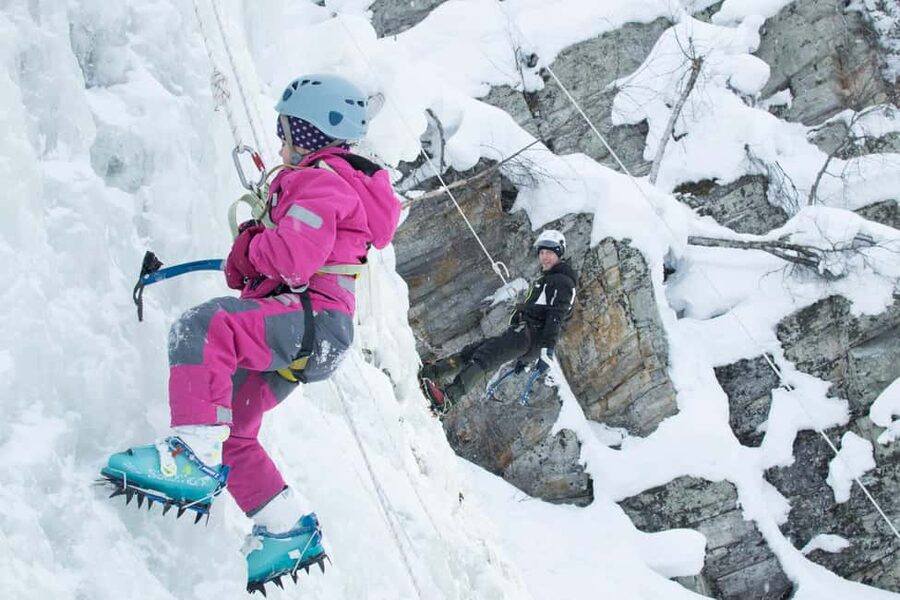 Pyhätunturi: Kid's Ice Climbing Adventure in Finnish Lapland - How the Childrens Route Is Different