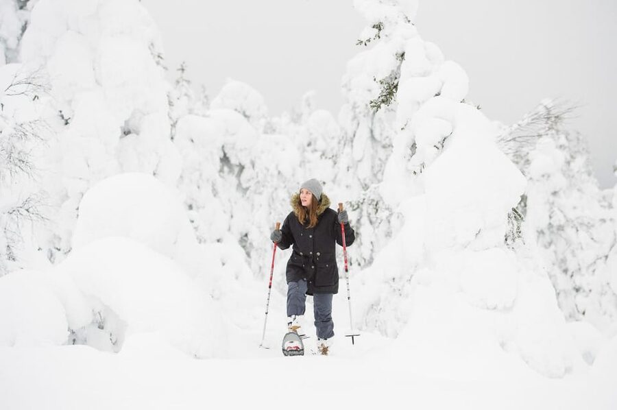 Pyhätunturi: Scenic Snowshoeing Tour in Finnish Lapland - Frosted trees and the strange beauty of snow