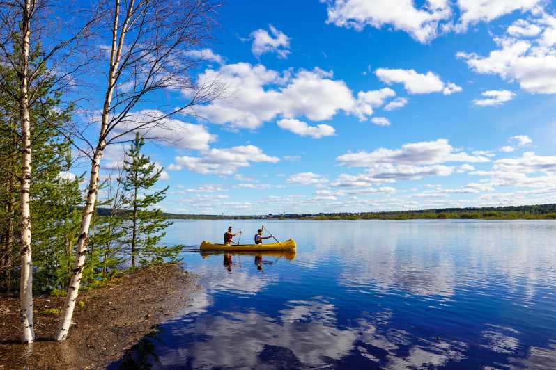 Rovaniemi: All-Day Canoe Adventure - Getting started with the guide and equipment