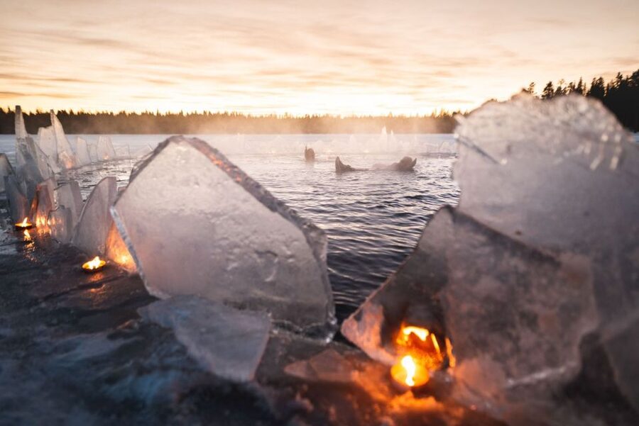 Rovaniemi: Arctic Ice Floating and Northern Lights Tour - Why floating in a frozen lake feels so different