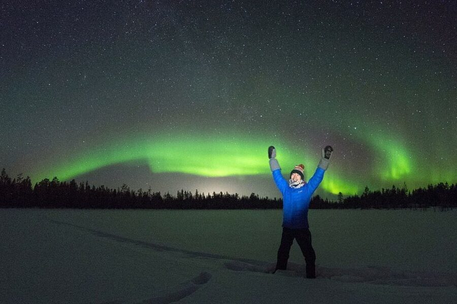 Rovaniemi: Aurora Borealis Tour - Leaving Rovaniemi for the dark