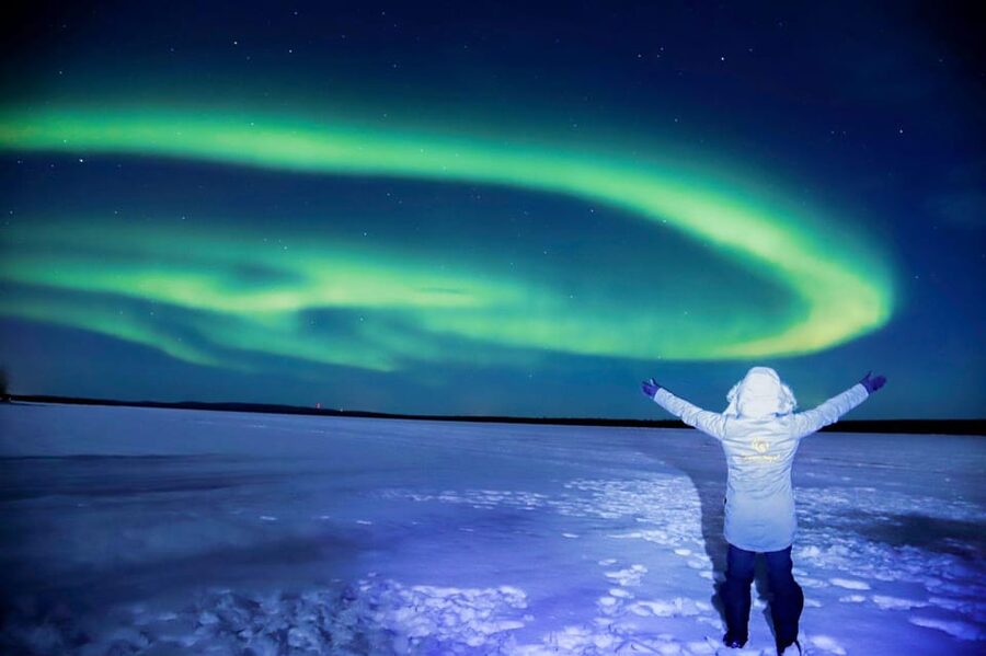 Rovaniemi: Aurora Borealis Trip – Autumn - Sausages, berry juice, and a useful pause