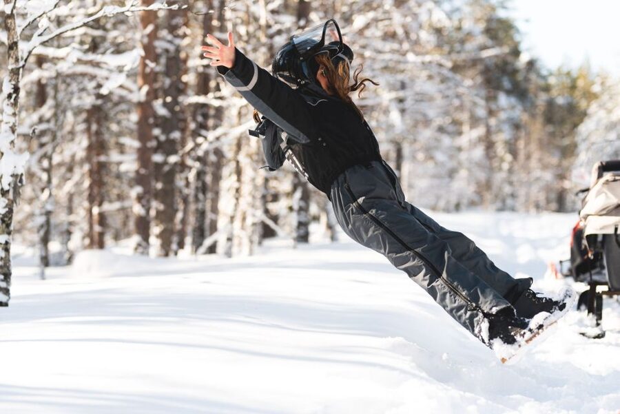 Rovaniemi: Family Snowmobile Safari with Campfire and Snacks - From Rovaniemi hotels to the Wild Nordic base