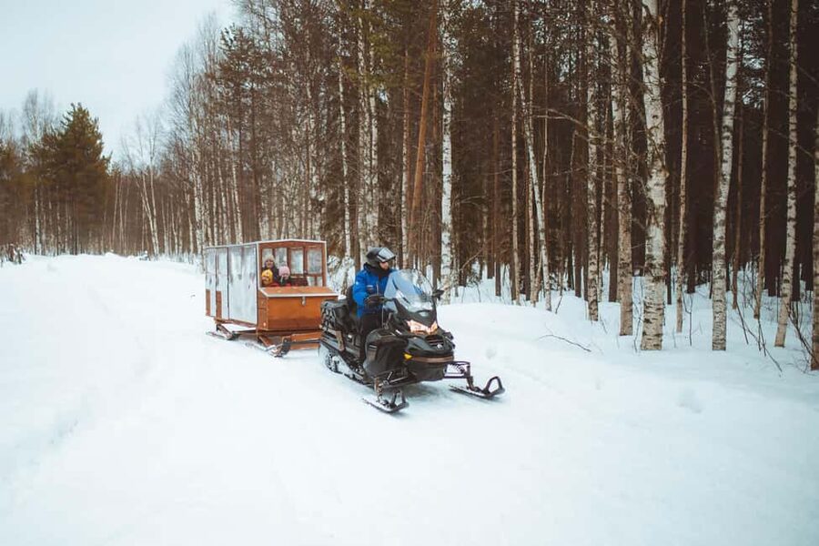 Rovaniemi: Family Snowmobiling Trip - How the $138 price works for a family