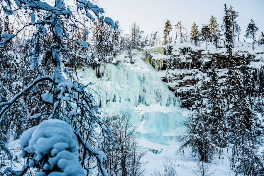 Rovaniemi: Frozen Waterfalls of Korouoma Canyon & Pro Photos - What the $159 price really buys