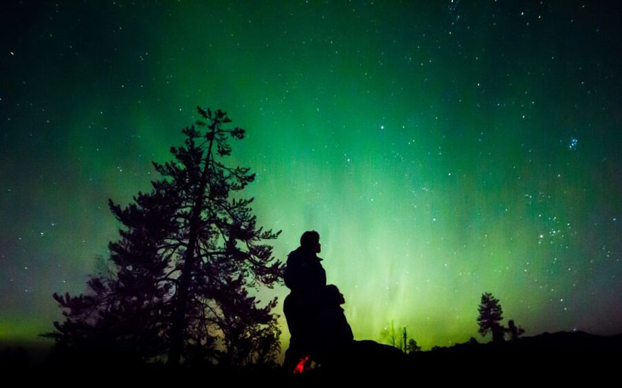 Rovaniemi: Guided Northern Lights Tour - Getting dressed for a Finnish winter night