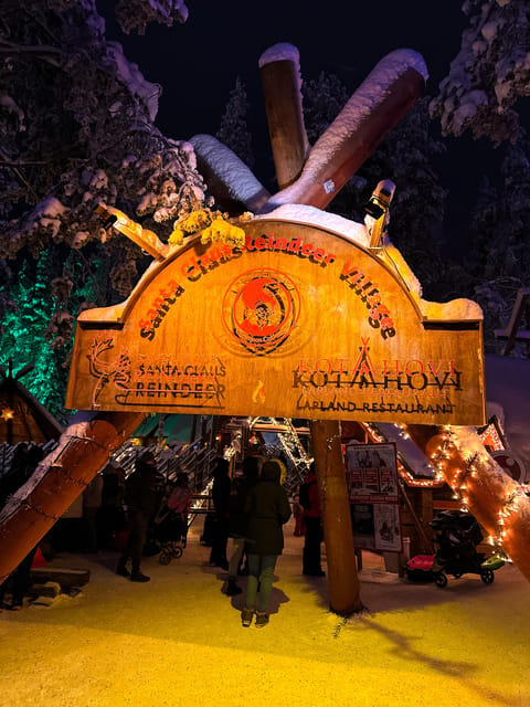 Rovaniemi: Guided Tour of Santa Claus Village - Transport and timing you need to plan