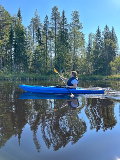 Rovaniemi: Guided Wilderness Kayaking Adventure - Three hours on still water