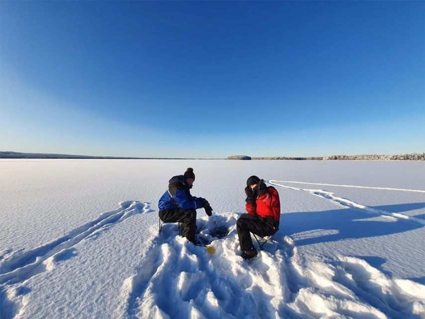 Rovaniemi: Half-Day Snowmobile & Ice Fishing Experience - Guides can shape the whole day