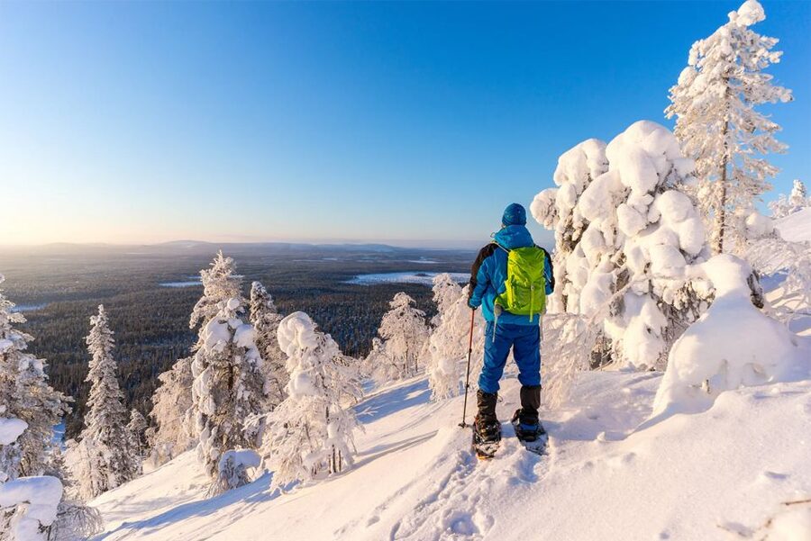 Rovaniemi: Hiking and Snowshoeing Adventure in Lapland - Getting fitted with boots and winter clothing