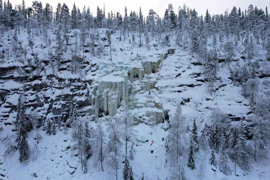 Rovaniemi: Korouoma Canyon Frozen Waterfalls Guided Hike - Booking, timing, and cancellation advice