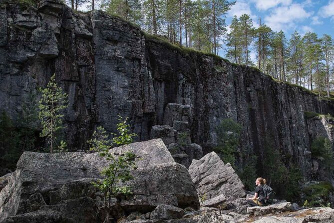 Rovaniemi Korouoma Canyon Hike and Barbecue Experience - Frozen waterfalls and seasonal scenery