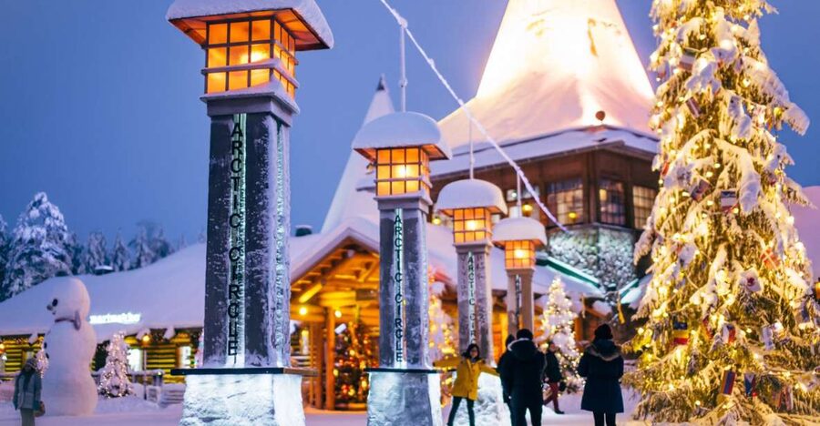 Rovaniemi: Meet Santa Claus, Reindeer Sleigh Ride & Huskies - A practical way to reach Santa Claus Village