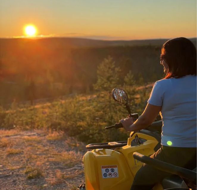 Rovaniemi: Midnight Sun, ATV Ride During The Golden Hour - Why the midnight sun works so well with an ATV