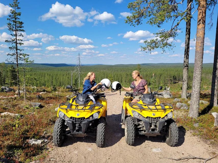 Rovaniemi: Midnight Sun, ATV Ride During The Golden Hour - The lake stop and Lapland’s changing air