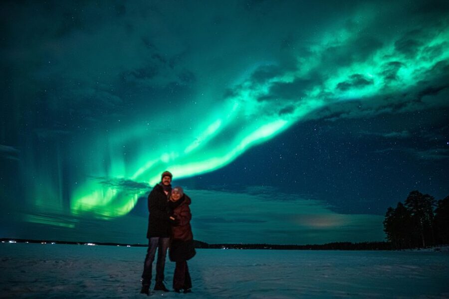 Rovaniemi: Night Sky lappish Barbecue - Leaving Rovaniemi for darker skies