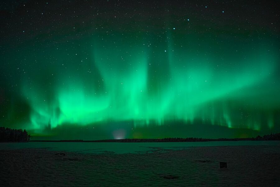 Rovaniemi: Night Sky lappish Barbecue - The guide can shape the whole night