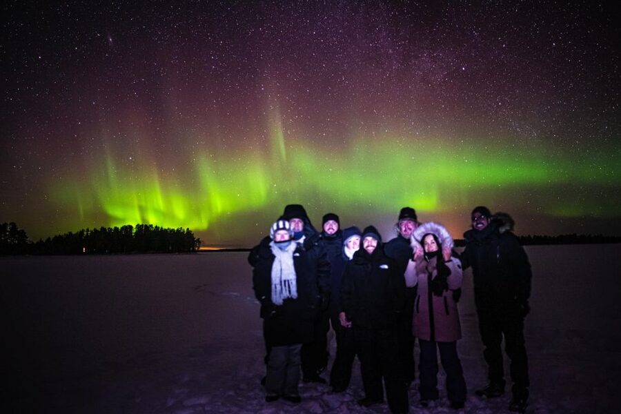 Rovaniemi: Night Sky lappish Barbecue - Small group comfort, with a few limits