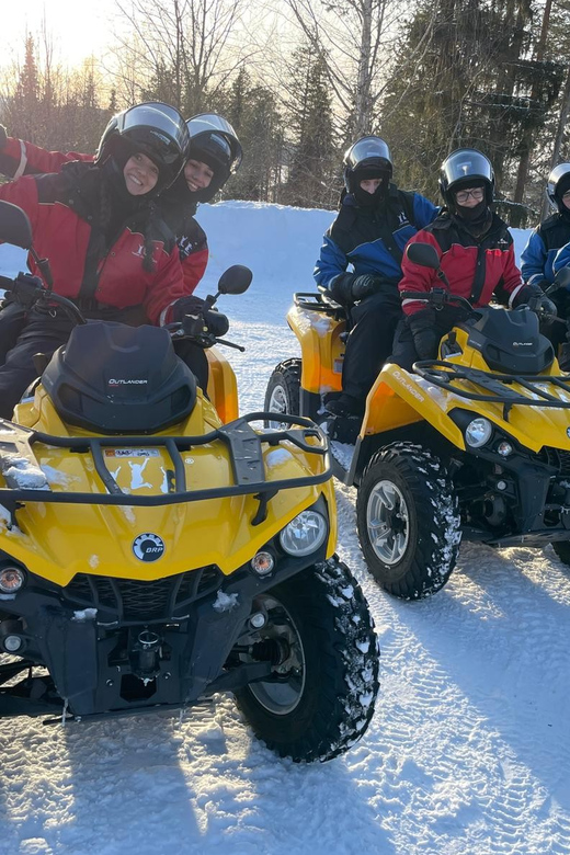 Rovaniemi: Quad Bike Ride and Ice Fishing - Practical ways to prepare for the day