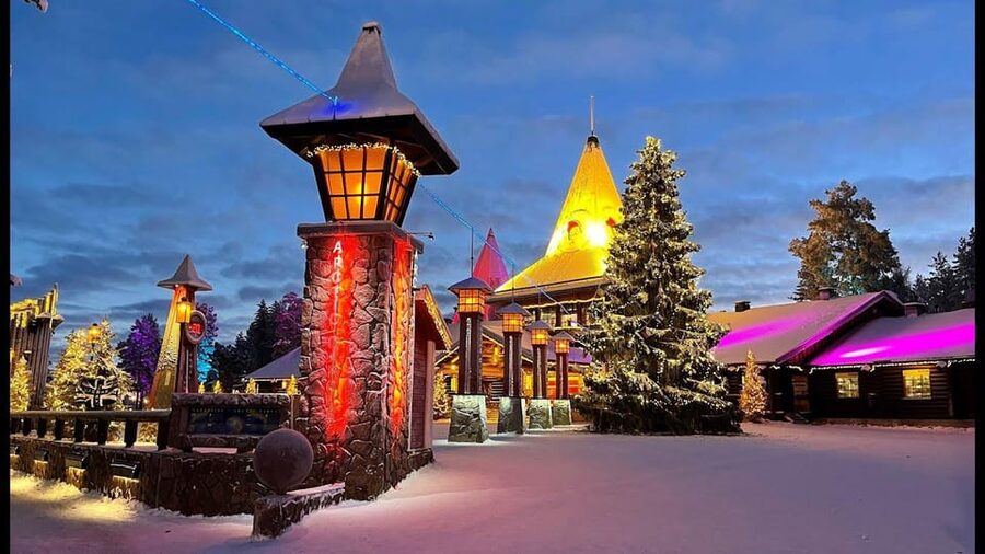 Rovaniemi: Santa's Village, Husky, & Reindeer Sled Ride - Reindeer sleigh ride: traditional, calm, and possibly brief
