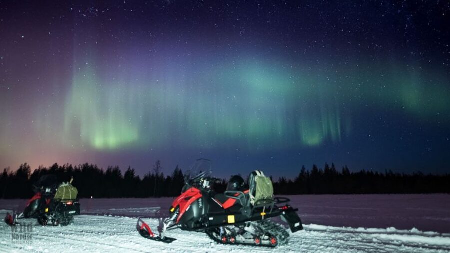 Rovaniemi: Search for Northern Lights Snowmobiling Trip - The guide can make or break the evening