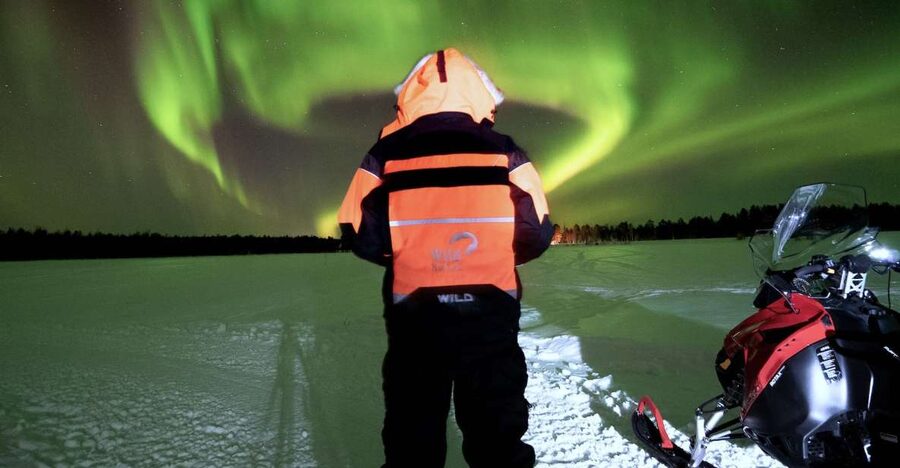 Rovaniemi: Search for Northern Lights Snowmobiling Trip - Getting to the Wild Nordic Finland Safari Center