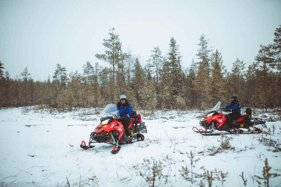 Rovaniemi: Snowmobile Safari into the Wilderness - The silence stop in the wilderness