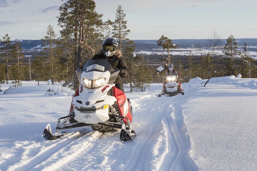 Rovaniemi: Snowmobile Sprint Safari - One hour across snowy Lapland