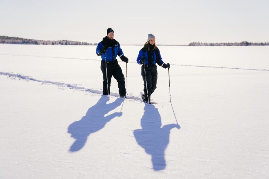 Rovaniemi: Snowshoe Walk to The Arctic Nature - Getting fitted with snowshoes and winter clothing