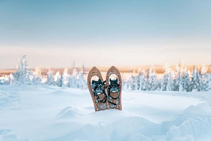 Rovaniemi: Snowshoeing in the Arctic Wilderness - Learning to Walk on Snowshoes