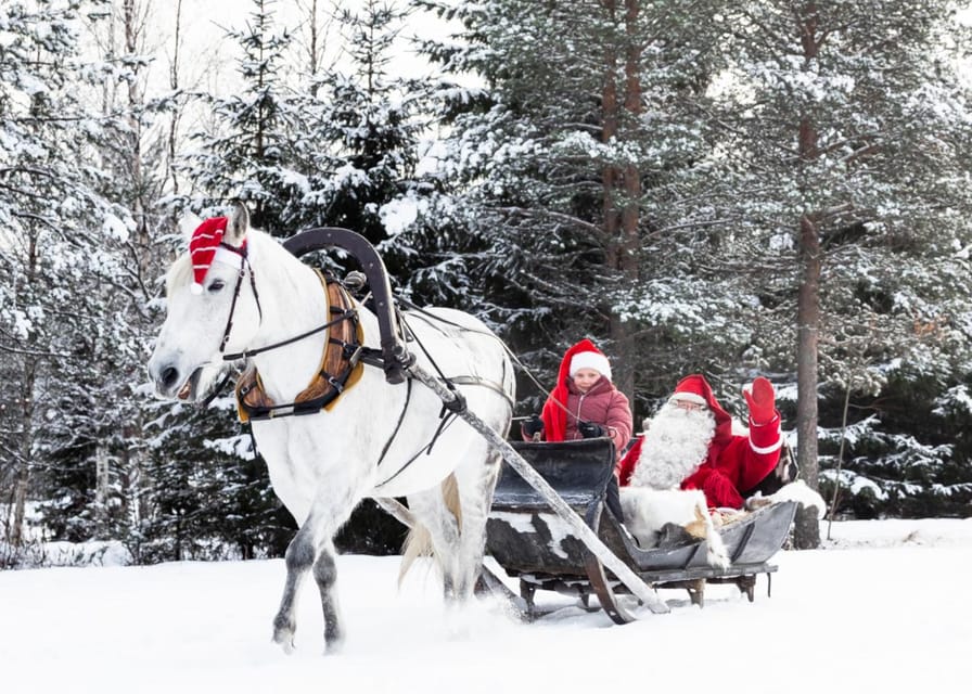Rovaniemi: Traditional Finnhorse Sleigh Ride at SCV (3km) - A slower way to see Lapland near Santa Claus Village