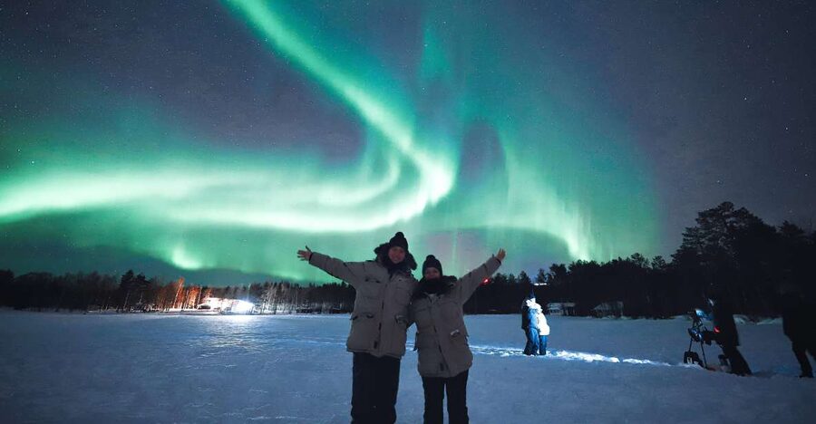 Rovaniemi: Unlimited Mileage and Hours Aurora Hunting Pro - Stop three: A quieter Lapland setting