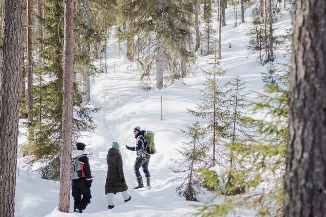 Rovaniemi - Visit to The Frozen Waterfalls of Korouoma - Getting dressed for Korouoma’s cold