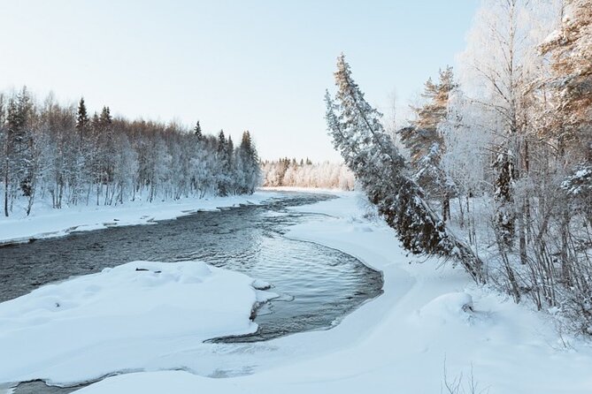 Rovaniemi: Winter Wonderland Vikaköngäs Hiking Tour & BBQ - Vikaköngäs views, frozen water, and the lookout