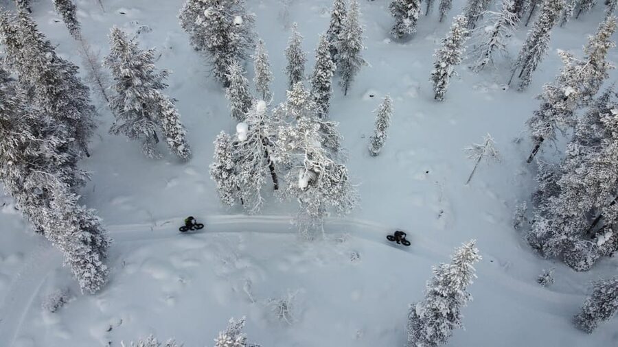 Saariselkä: Guided Fatbike Tour - How a fatbike feels on winter trails