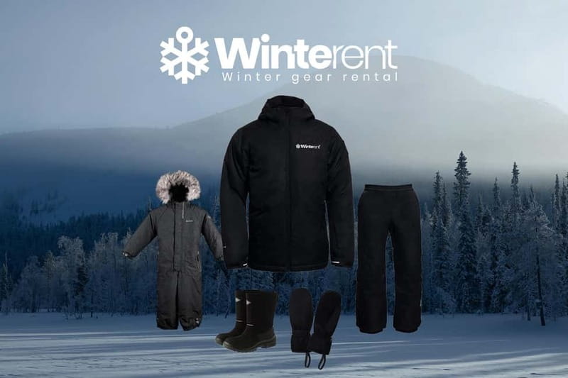 Saariselkä: Rent Winter Clothing Sets - What comes in the five-piece winter set