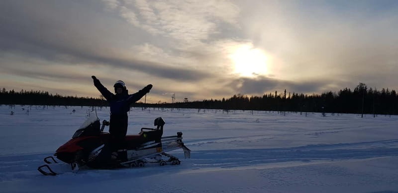 Saariselka: Snowmobile Safari on Tundra with BBQ - What the Saariselka snowmobile safari is really like