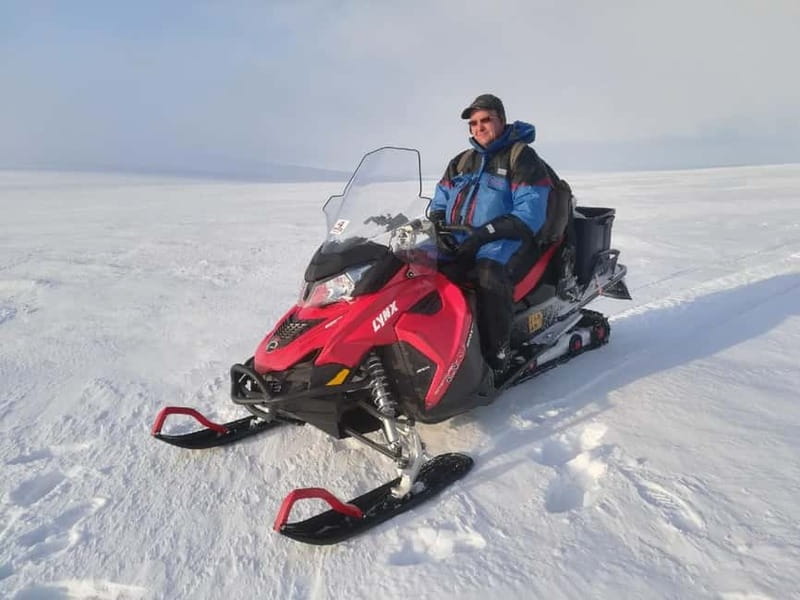 Saariselka: Snowmobile Safari on Tundra with BBQ - Through snowy woods, hills, and open fields