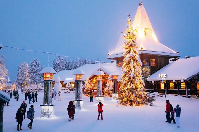 Santa Claus Village, Husky and Reindeers Combo Safari - Summer, November, and December conditions