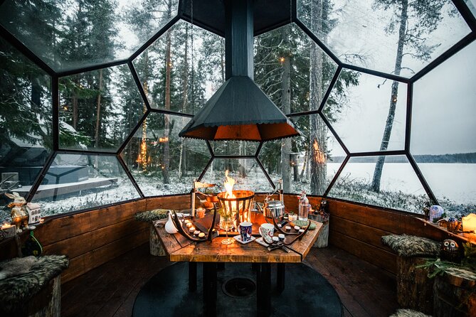 Santa Village Tour+Lapland Cuisine In Glass Igloo+Snow Scooters - A short look at Rovaniemi beyond Santa