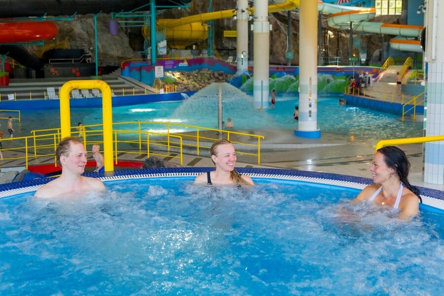 Serena Water Park Day Ticket - Slides, rivers, saunas, and sensible pacing