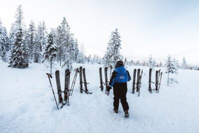 Ski Trekking Safari in Lapland