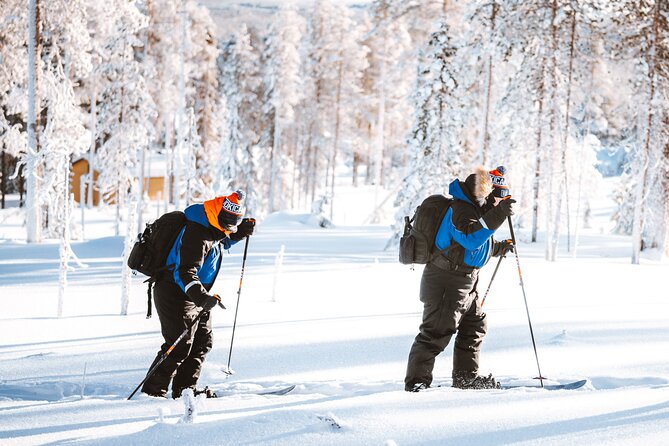 Ski Trekking Safari in Lapland - The campfire brings in Finnish tradition