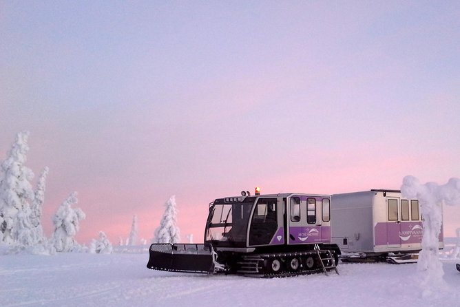 Small-group Wintertime Amethyst Mine Visit from Rovaniemi - The long road from Rovaniemi to Lampivaara