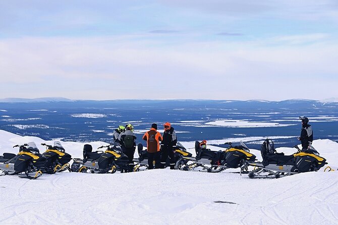 Snowmobile Rides Through Kumputunturi Fell in Kittilä, Finland - Why the 110-kilometre route matters