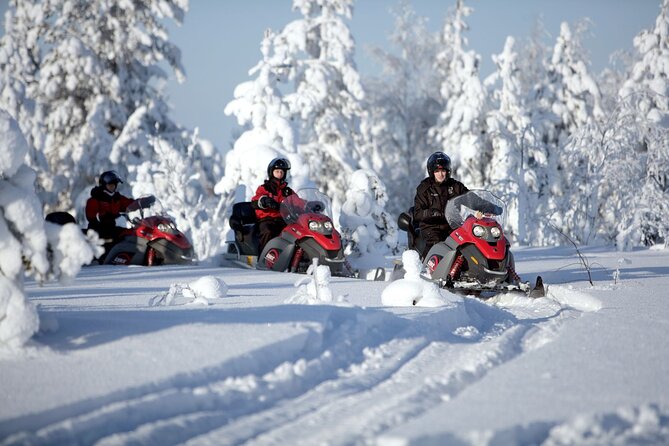 Snowmobile Safari 2h - Getting used to a two-person snowmobile