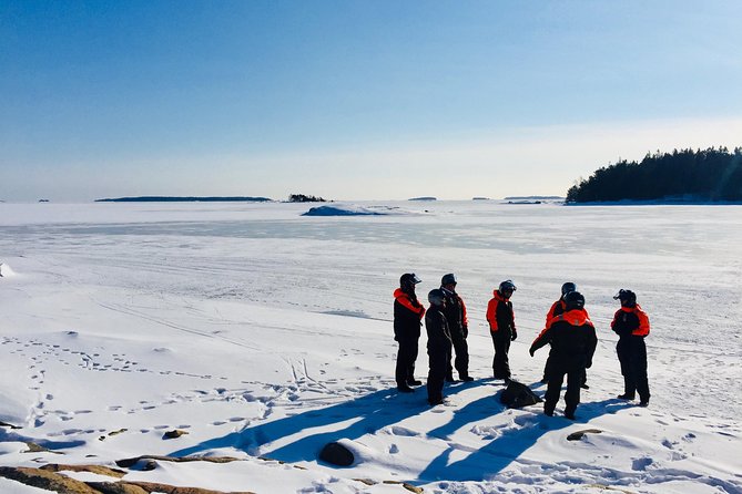 Snowmobile Safari in Helsinki Archipelago with Lunch - A Finnish BBQ beside the fire