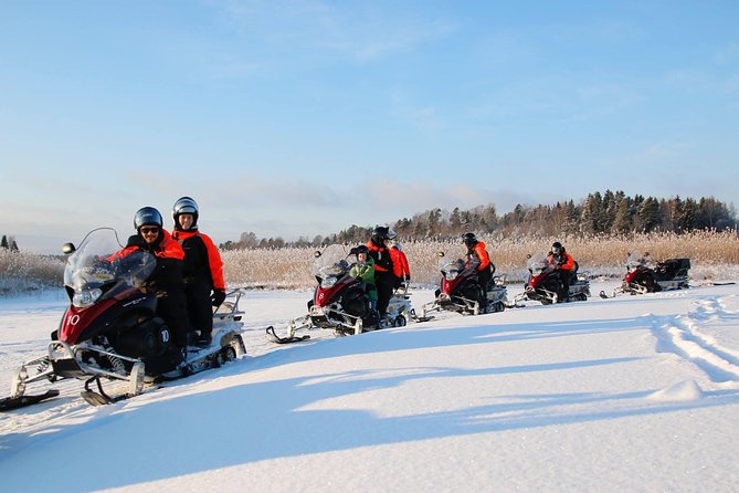 Snowmobile Safari in Helsinki Archipelago with Lunch - When the ice is not safe