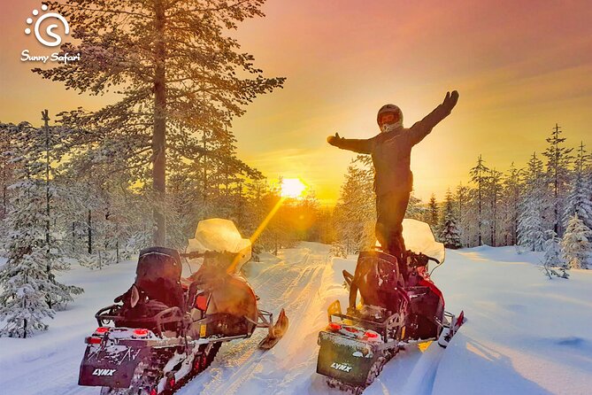 Snowmobile Safari into Arctic Wilderness - Meeting Sunny Safari and getting dressed